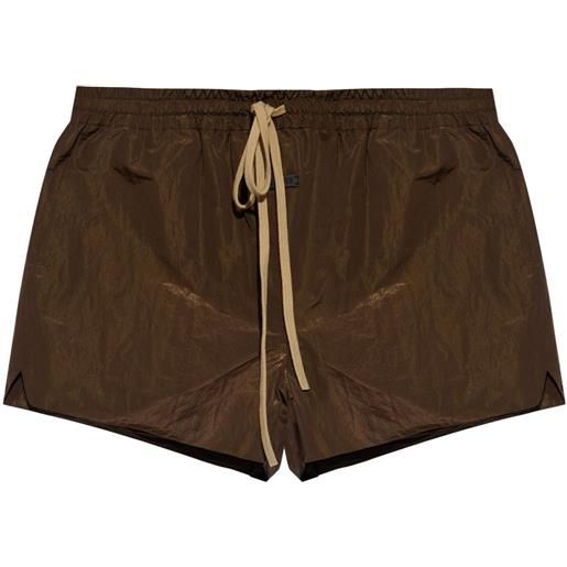 Fear Of God shorts sportivi con coulisse - marrone