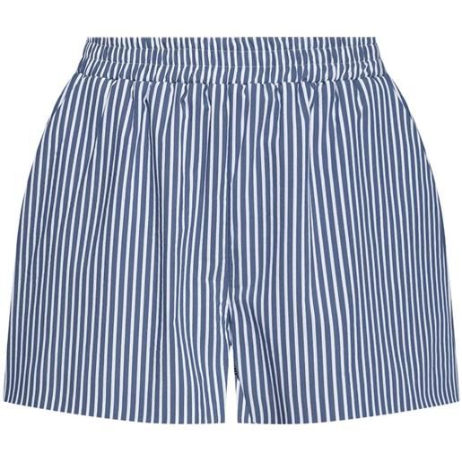 The Mannei shorts nord corti a righe - blu