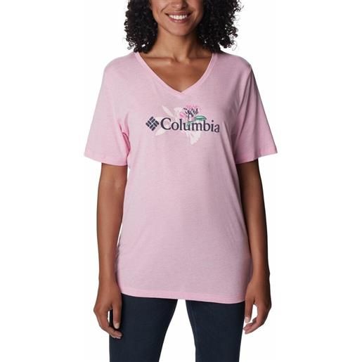 Columbia bluebird day relaxed v neck - donna