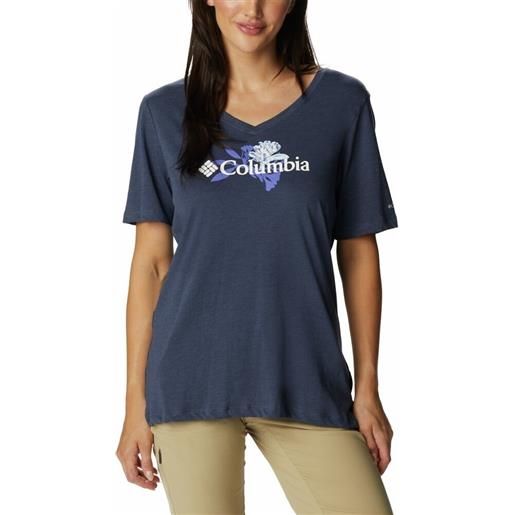 Columbia bluebird day relaxed v neck - donna