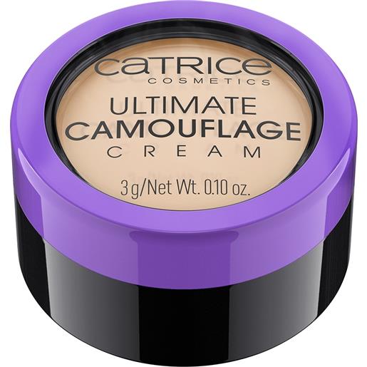 CATRICE ultimate camouflage cream 010 n ivory correttore viso in crema