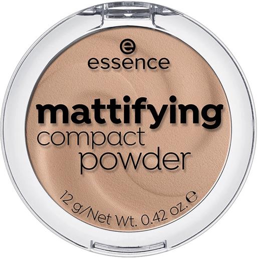 Essence mattifying compact powder 02 soft beige cipria compatta opacizzante compatta