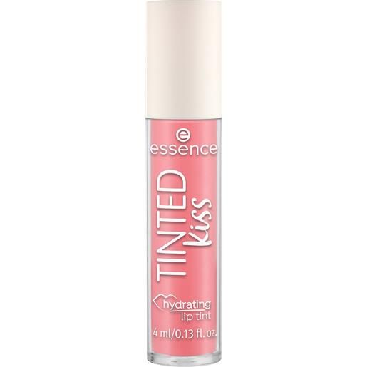 ESSENCE tinted kiss 01 pink & fabulous rossetto liquido matte