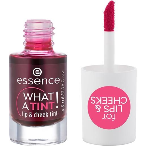ESSENCE what a tint!01 kiss from a rose labbra e guance naturale 4,9 ml