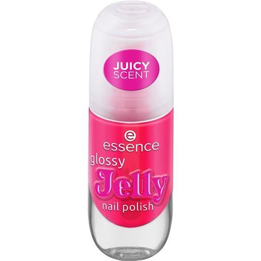 ESSENCE glossy jelly nail polish 02 candy gloss smalto lucido profumato 8 ml