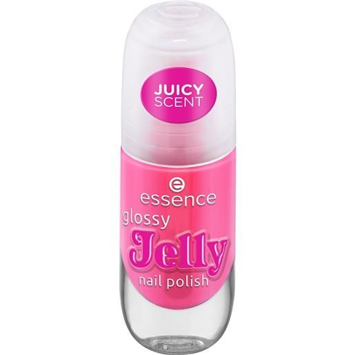 ESSENCE glossy jelly nail polish 04 bonbon babe smalto lucido profumato 8 ml