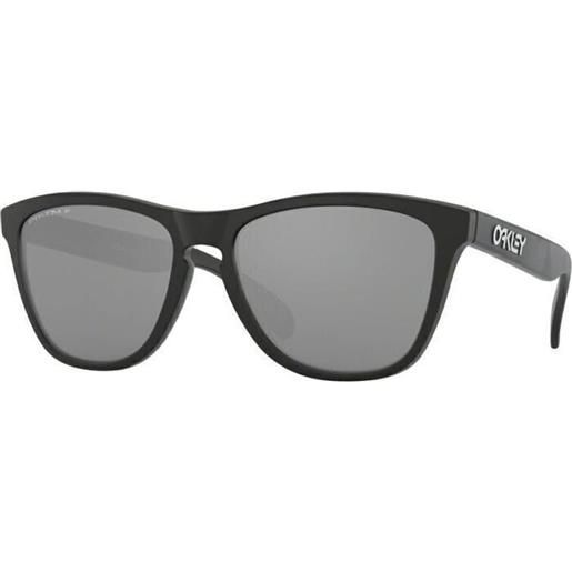 Oakley frogskins 9013f7 matte black/prizm black polarized m occhiali lifestyle