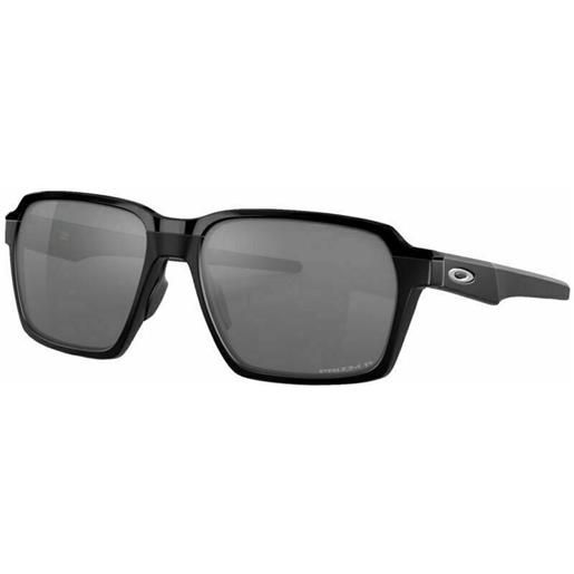 Oakley parlay 41430458 matte black/prizm black polarized l occhiali lifestyle