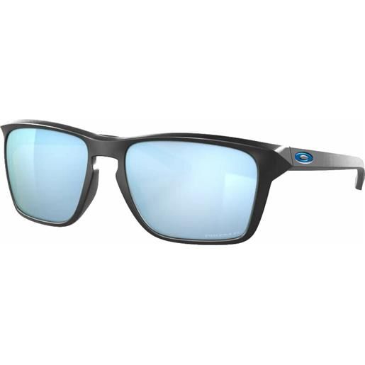 Oakley sylas 94482760 matte black/prizm deep water polarized m occhiali lifestyle