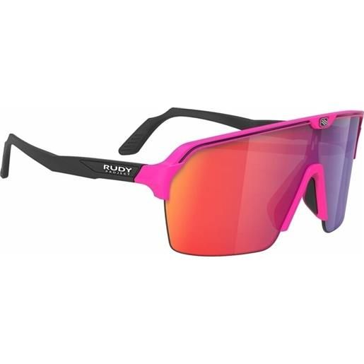 Rudy Project spinshield air pink fluo matte/multilaser red uni occhiali lifestyle