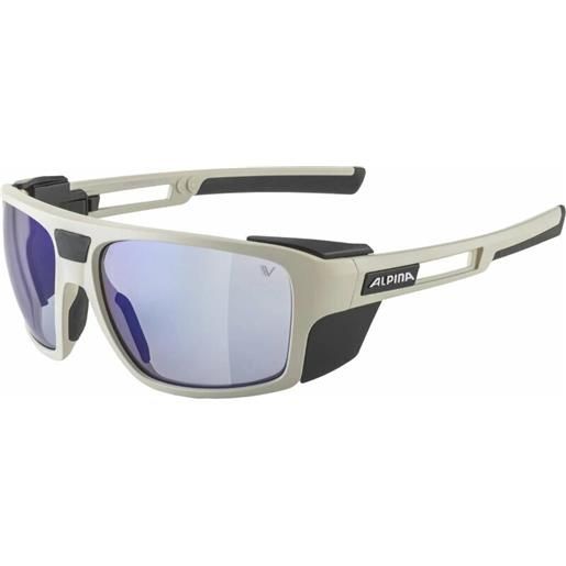 Alpina skywalsh v cool/grey matt/blue occhiali da sole outdoor