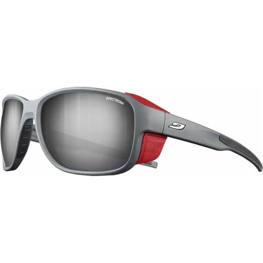 Julbo montebianco 2 gray/red/brown/silver flash occhiali da sole outdoor