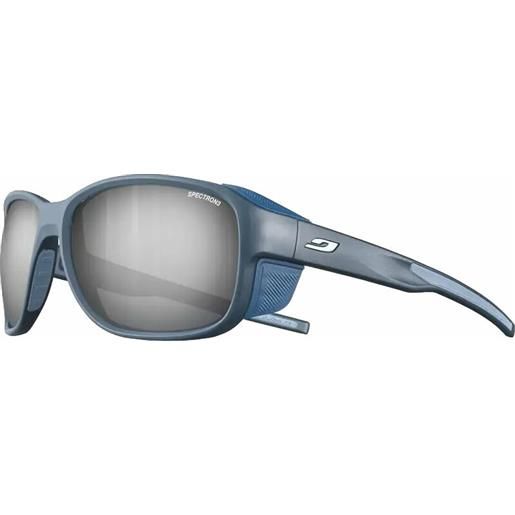 Julbo montebianco 2 dark blue/blue/mint/smoke/silver flash occhiali da sole outdoor