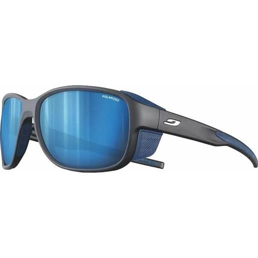 Julbo montebianco 2 black/blue/white/smoke/multilayer blue occhiali da sole outdoor