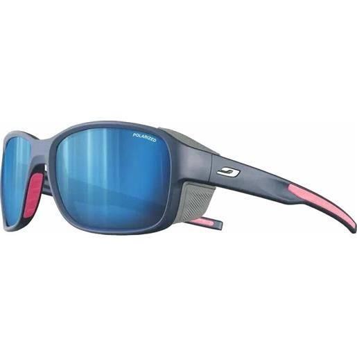 Julbo monterosa 2 dark blue/pink/white/smoke/multilayer blue occhiali da sole outdoor