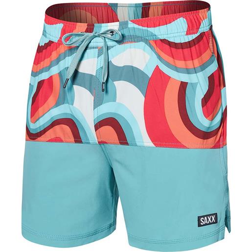 Saxx Underwear oh buoy colourblocked 2in1 swimming shorts multicolor l uomo