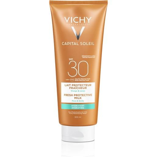 Vichy capital soleil latte idratante fresco viso e corpo spf 30 300ml