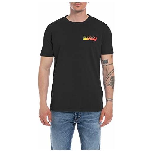 REPLAY m6481 t-shirt, nero (black 098), xs uomo