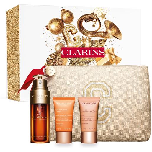 Clarins value pack double serum & extra-firming cofanetto tratt. Globale, siero viso effetto globale