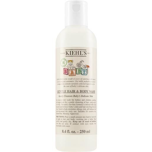 KIEHL'S gentle hair & body wash 250ml bagno e doccia, trattamento bebè, prodotti per bambini