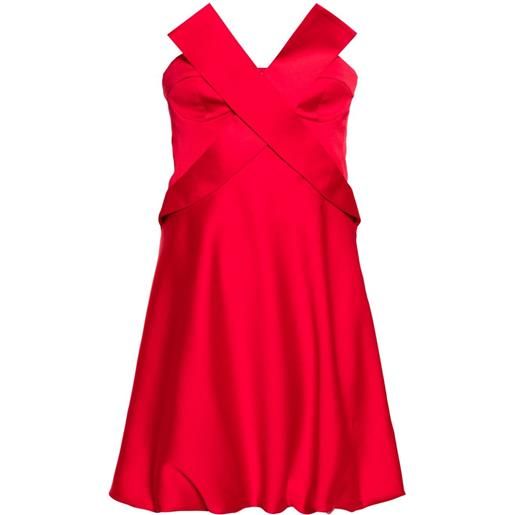 Genny abito corto senza spalline - 564 red