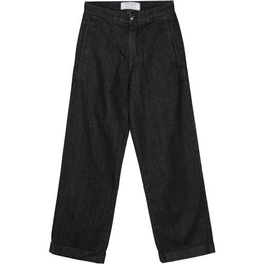 Société Anonyme oxford cotton jeans - nero