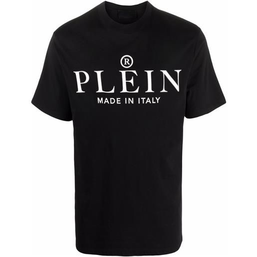Philipp Plein t-shirt con stampa made in italy - nero