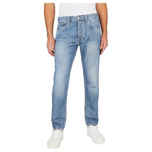 Pepe Jeans callen, jeans uomo, blu (denim-mi4), 28w / 30l