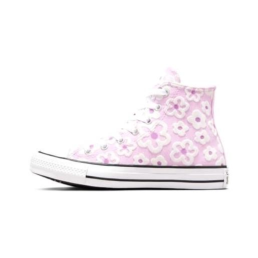Converse chuck taylor all star floral embroidery sneaker rosa da bambina a08118c