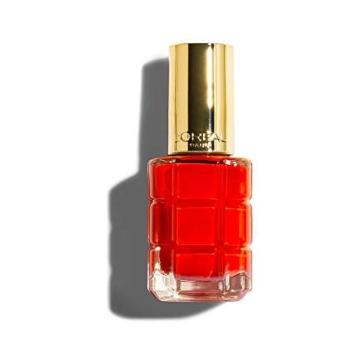 Essie l'oréal paris color riche colore ad olio smalto per unghie, arricchito da olii preziosi, 444 orange triomphe