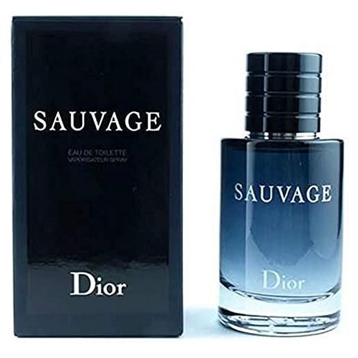Dior christian Dior, sauvage eau de toilette spray, uomo, 100 ml