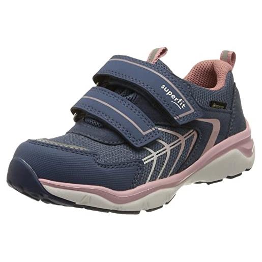 Superfit sport5, sneaker, blu/rosa 8040, 22 eu
