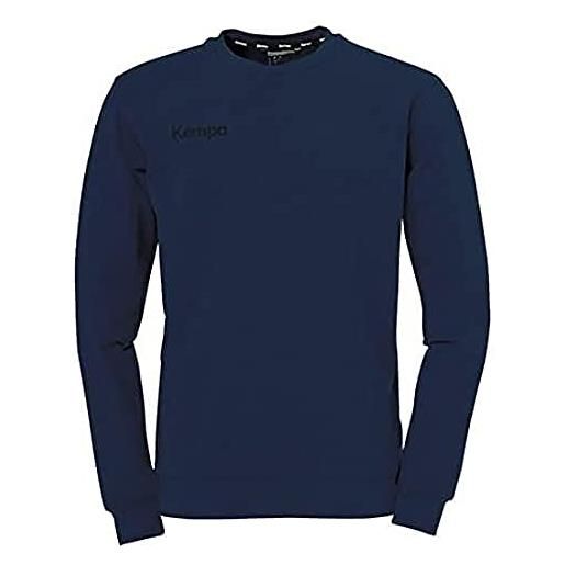 Kempa training top, t-shirt da gioco di pallamano uomo, azul marino, 128