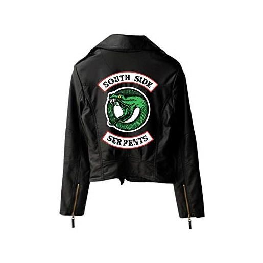 FCWJHNTSL new stampate pu southside serpents giacche donna serpent streetwear jacket -color3 xxl
