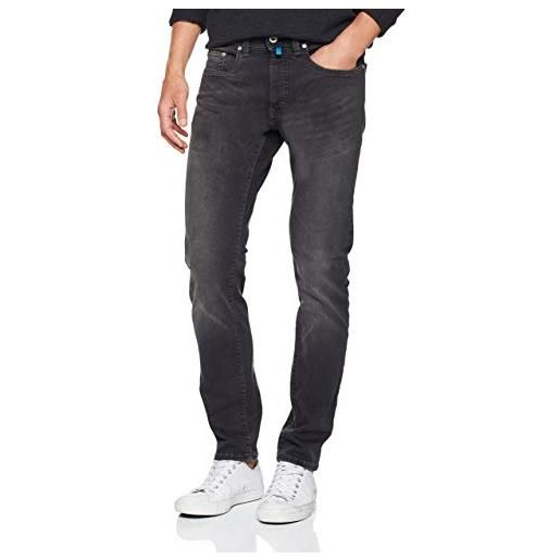 Pierre Cardin lyon jeans tapered, grigio (dark anthra 85), 31 w/32 l uomo