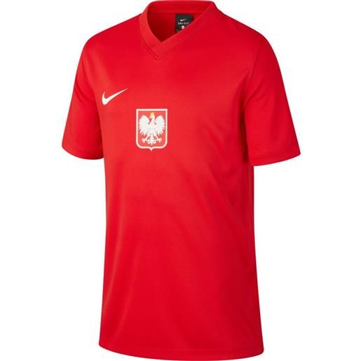 Nike poland breathe 2020 junior t-shirt rosso 10-12 years