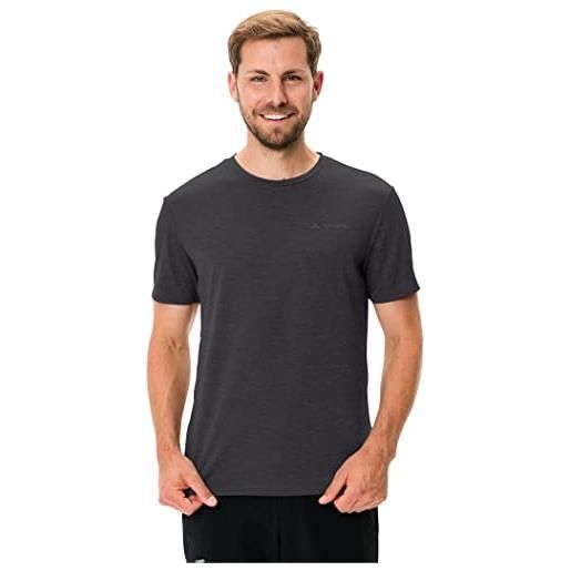VAUDE men's essential t-shirt, nero, xxl uomo