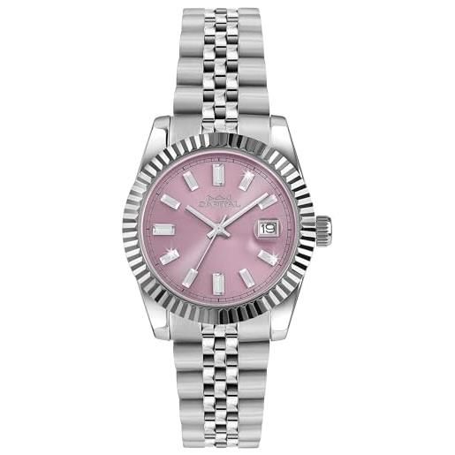 Capital new york ax8167-08 - orologio da donna, solo visualizzazione dell'ora, trendy