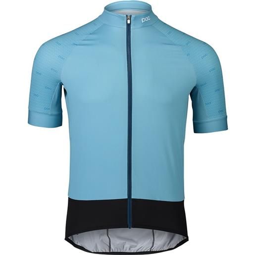 Poc essential road short sleeve jersey blu xl uomo