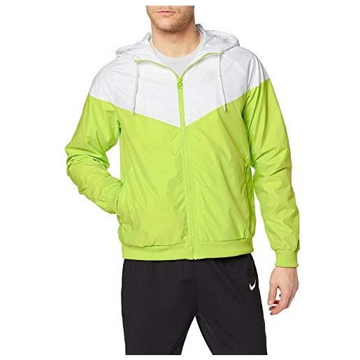 Nike windrunner_ar3092, giacca sportiva donna, verde/bianco, m