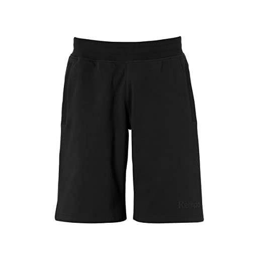 Kempa status shorts, pantaloncini casual uomo, negro, estándar