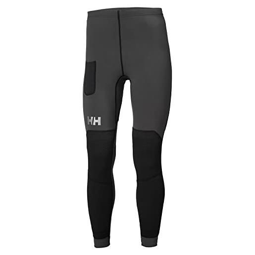 Helly Hansen hp foil impact tights, unisex, 34153, ebano, xxl