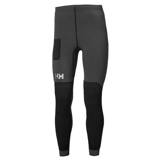 Helly Hansen hp foil impact tights, unisex, 34153, ebano, xxl