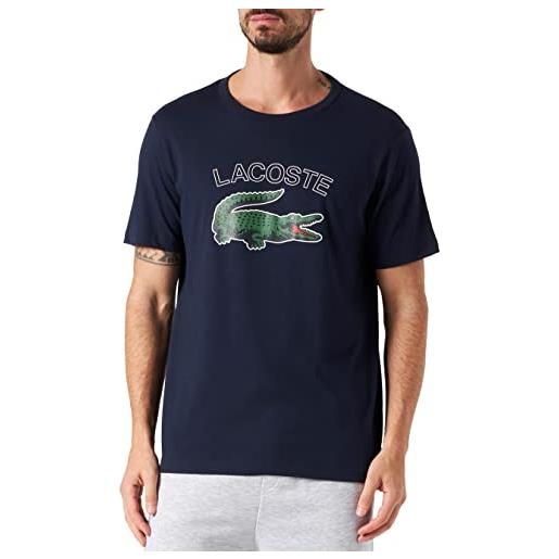 Lacoste th9299 t-shirt, marina, l uomo