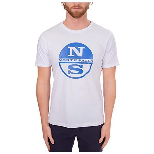 NORTH SAILS - t-shirt uomo regular con logo stampato - taglia 4xl