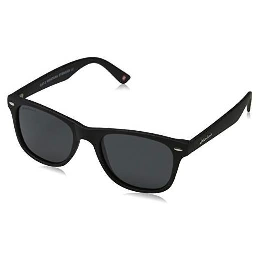 Montana sunoptic Montana occhiali da sole, nero (black/grey), 53 unisex-adulto