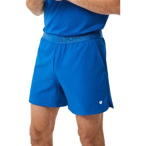 Björn Borg pantaloncini da tennis da uomo Björn Borg ace short shorts - classic blue