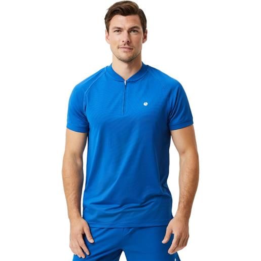 Björn Borg polo da tennis da uomo Björn Borg ace performance zip polo - classic blue