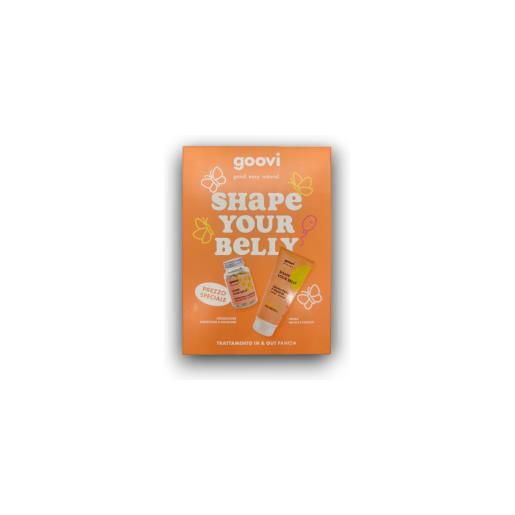 The Good Vibes Company srl the good vibes company goovi box shape your belly 1 integratore digestione & gonfiore 60 capsule + 1 crema pancia e fianchi 240
