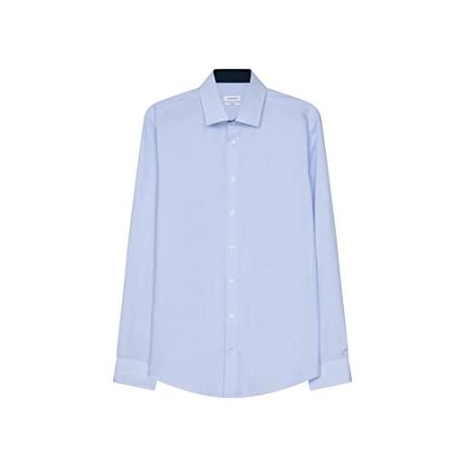 Seidensticker camicia a maniche lunghe x-slim fit maglietta, azzurro, 40 uomo